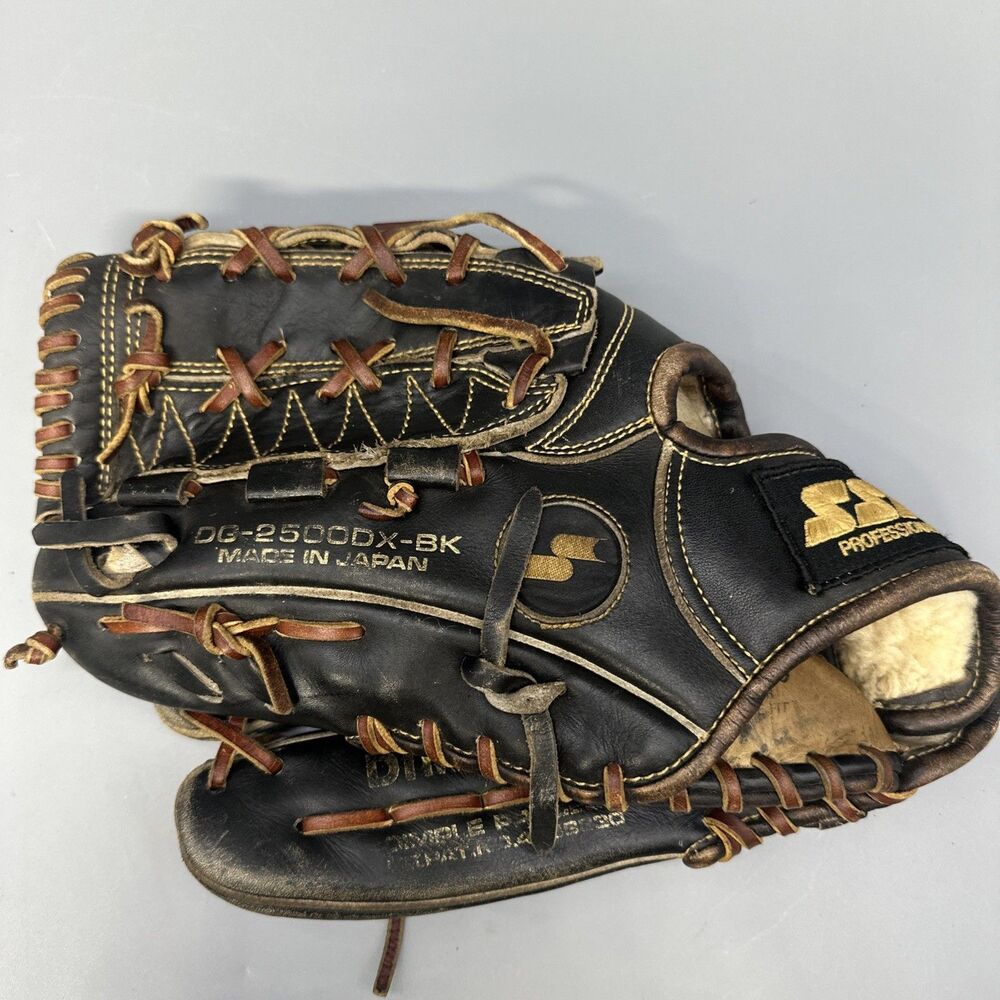 Japan SSK DG-2500DX-BK Dimple 2 ii Baseball Glove 11” Left Hand Throw Vintage